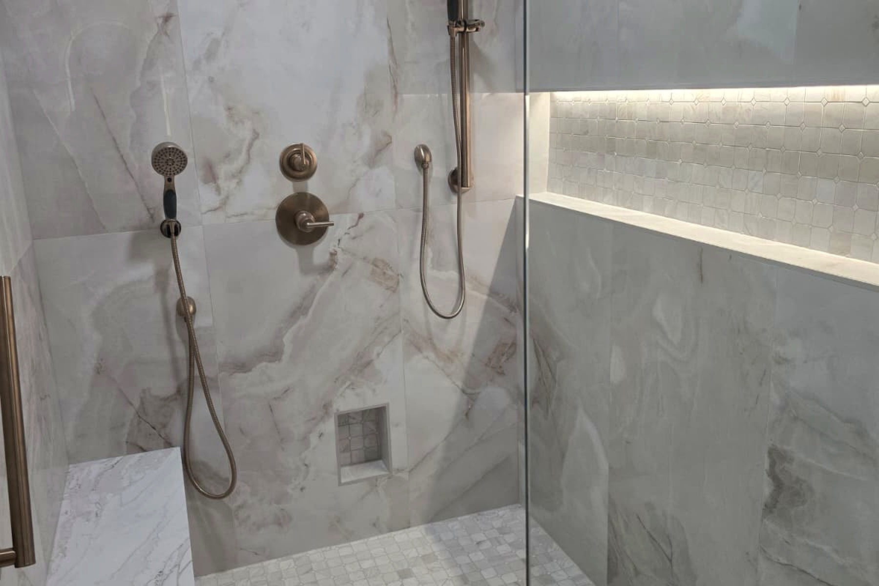 Elegant bathroom vanity and countertop